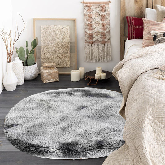 Foldable Washable Vintage Carpets with 5cm Long Pile - Decorative Area Carpet for Home Décor