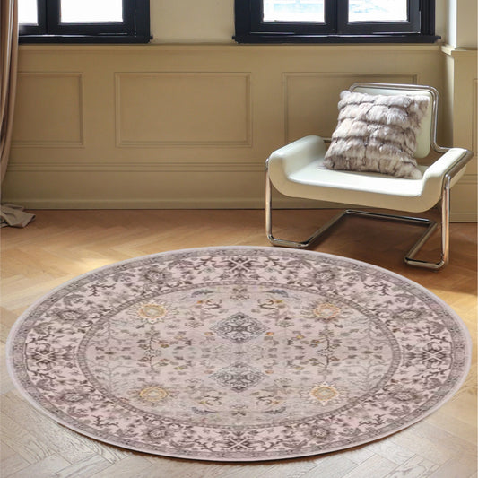 Foldable Washable Vintage Carpets - Decorative Area Carpet for Home Décor