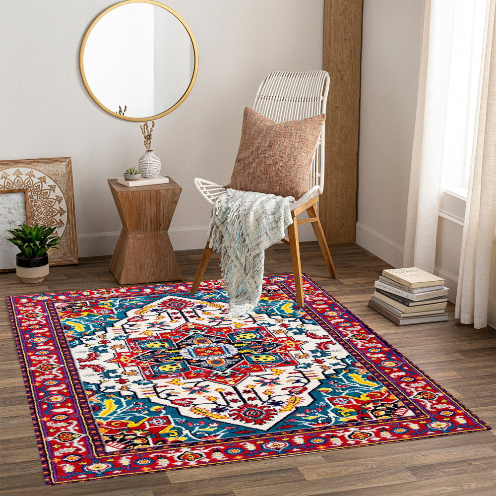 Easy to clean folding traditional carpets - Decorative Area Carpet for Home Décor