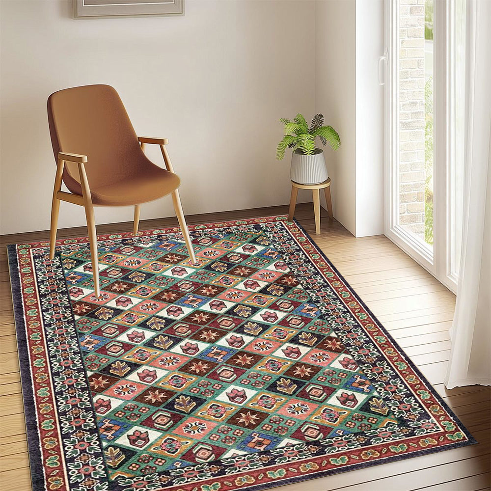 Easy to clean folding traditional carpets - Decorative Area Carpet for Home Décor