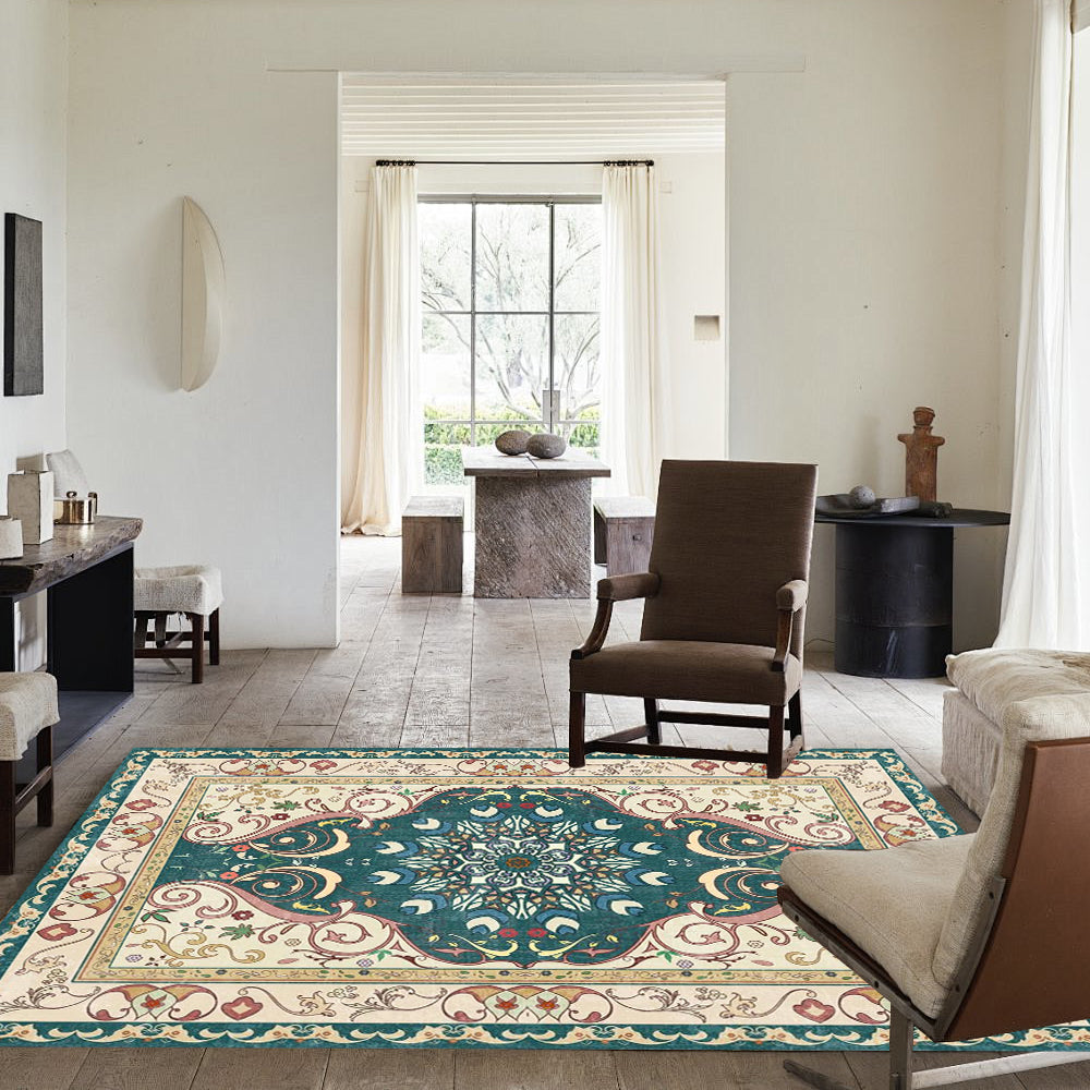 Easy to clean folding traditional carpets - Decorative Area Carpet for Home Décor