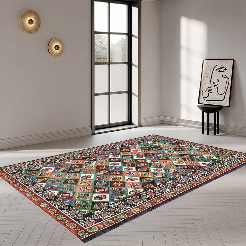 Easy to clean folding traditional carpets - Decorative Area Carpet for Home Décor