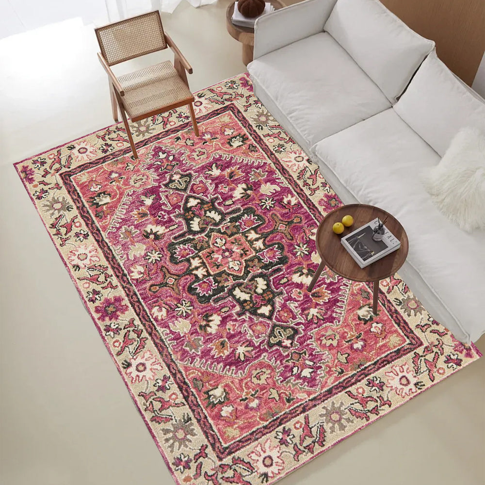 Easy to clean folding traditional carpets - Decorative Area Carpet for Home Décor