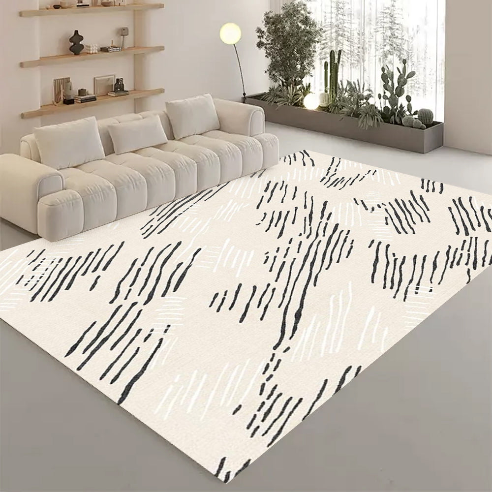 Foldable Washable Vintage Carpets - Decorative Area Carpet for Home Décor