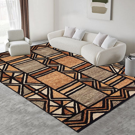 Foldable Washable Vintage Carpets - Decorative Area Carpet for Home Décor