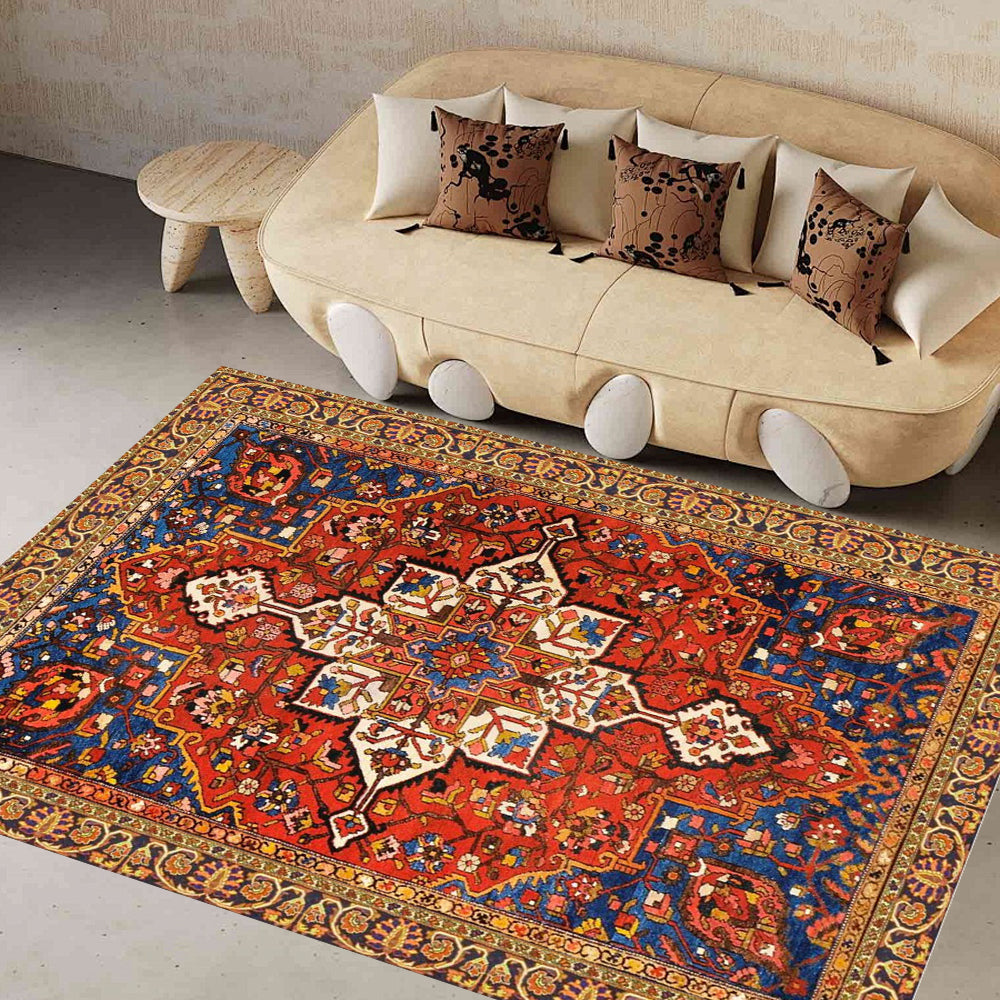 Easy to clean folding traditional carpets - Decorative Area Carpet for Home Décor