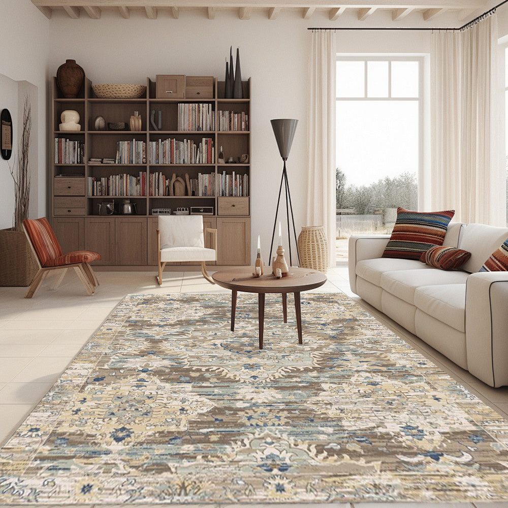 Easy to clean folding traditional carpets - Decorative Area Carpet for Home Décor