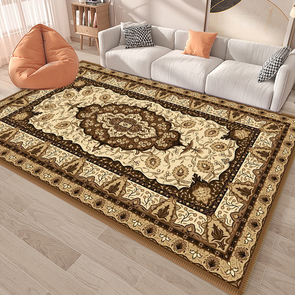 Easy to clean folding traditional carpets - Decorative Area Carpet for Home Décor