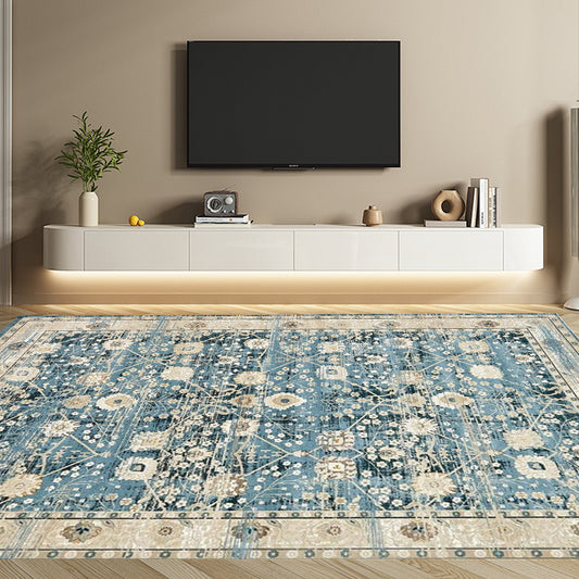 Foldable Washable Vintage Carpets - Decorative Area Carpet for Home Décor