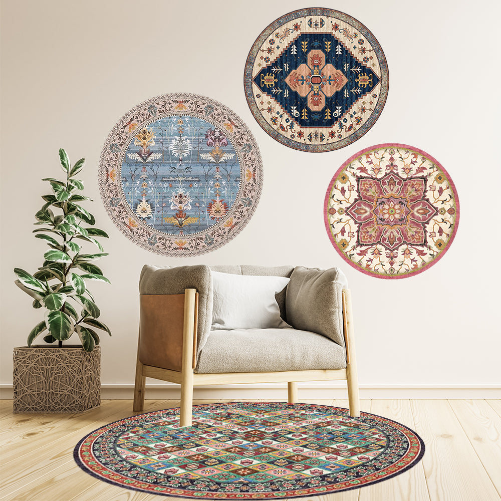 Easy to clean folding traditional carpets - Decorative Area Carpet for Home Décor