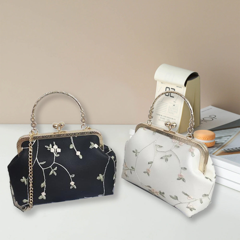 Embrodered Clutch Handbags