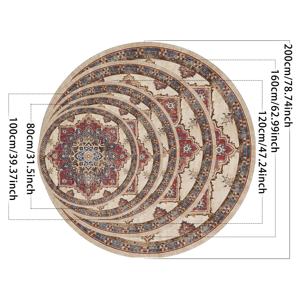 Easy to clean folding traditional carpets - Decorative Area Carpet for Home Décor