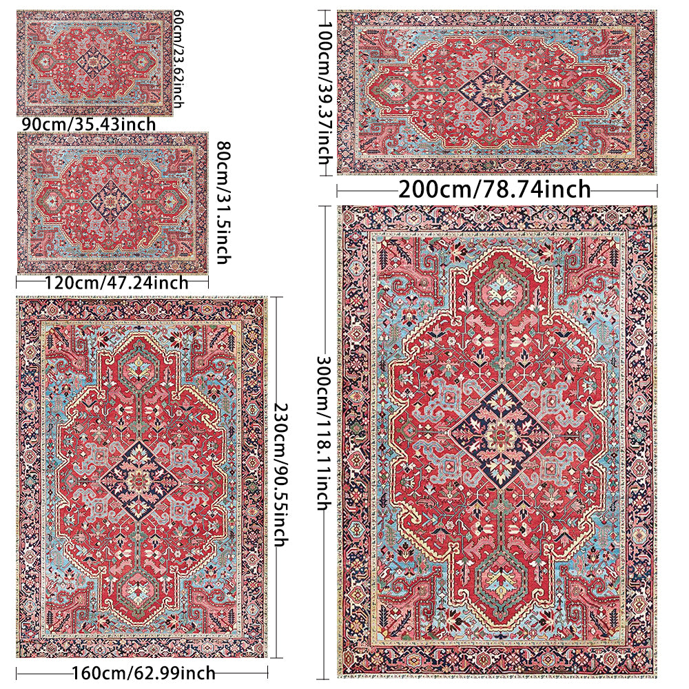 Easy to clean folding traditional carpets - Decorative Area Carpet for Home Décor