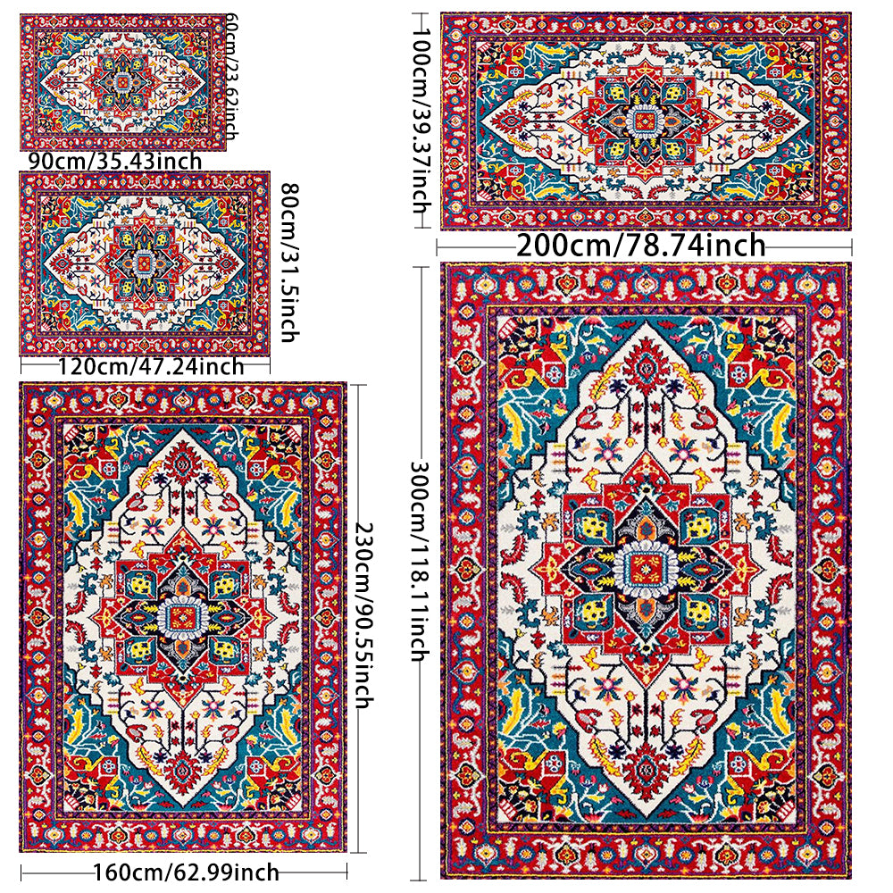 Easy to clean folding traditional carpets - Decorative Area Carpet for Home Décor