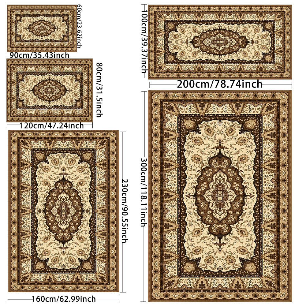 Easy to clean folding traditional carpets - Decorative Area Carpet for Home Décor