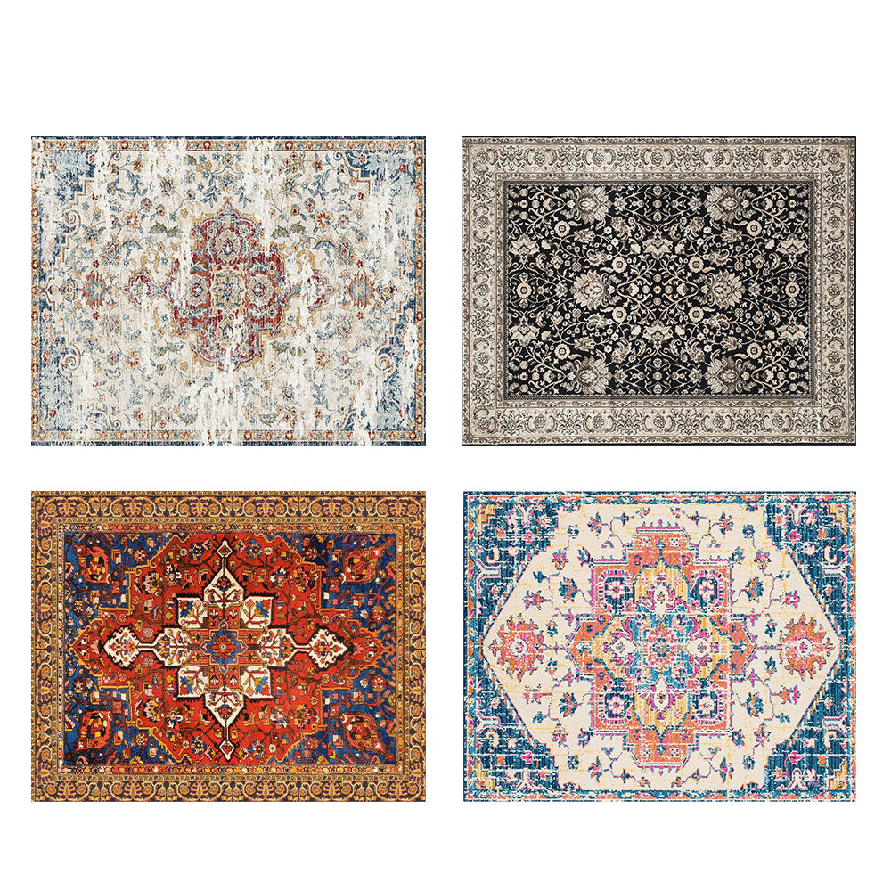 Easy to clean folding traditional carpets - Decorative Area Carpet for Home Décor