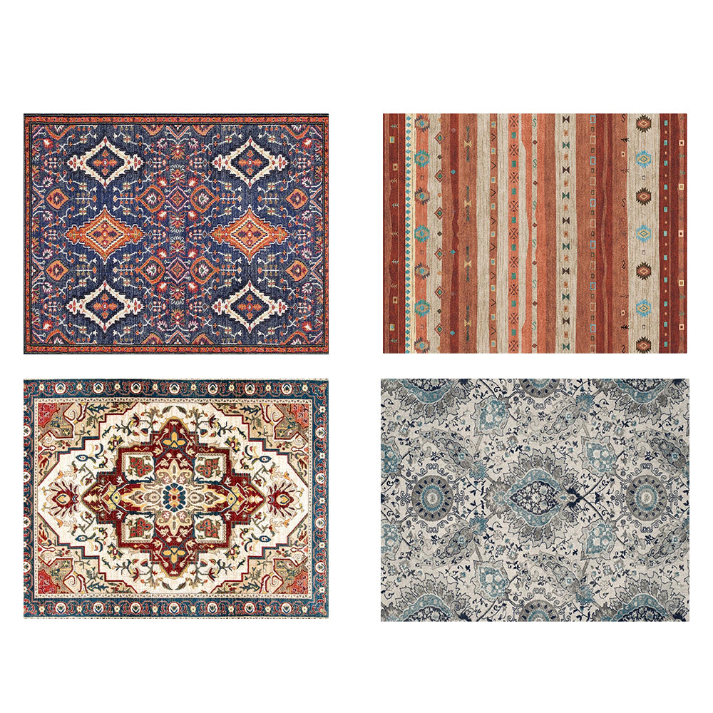 Easy to clean folding traditional carpets - Decorative Area Carpet for Home Décor