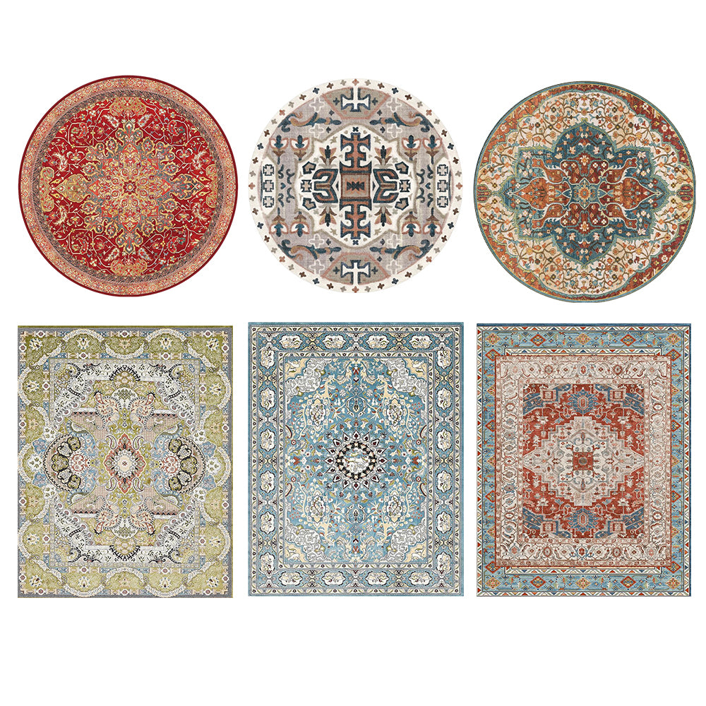 Easy to clean folding traditional carpets - Decorative Area Carpet for Home Décor