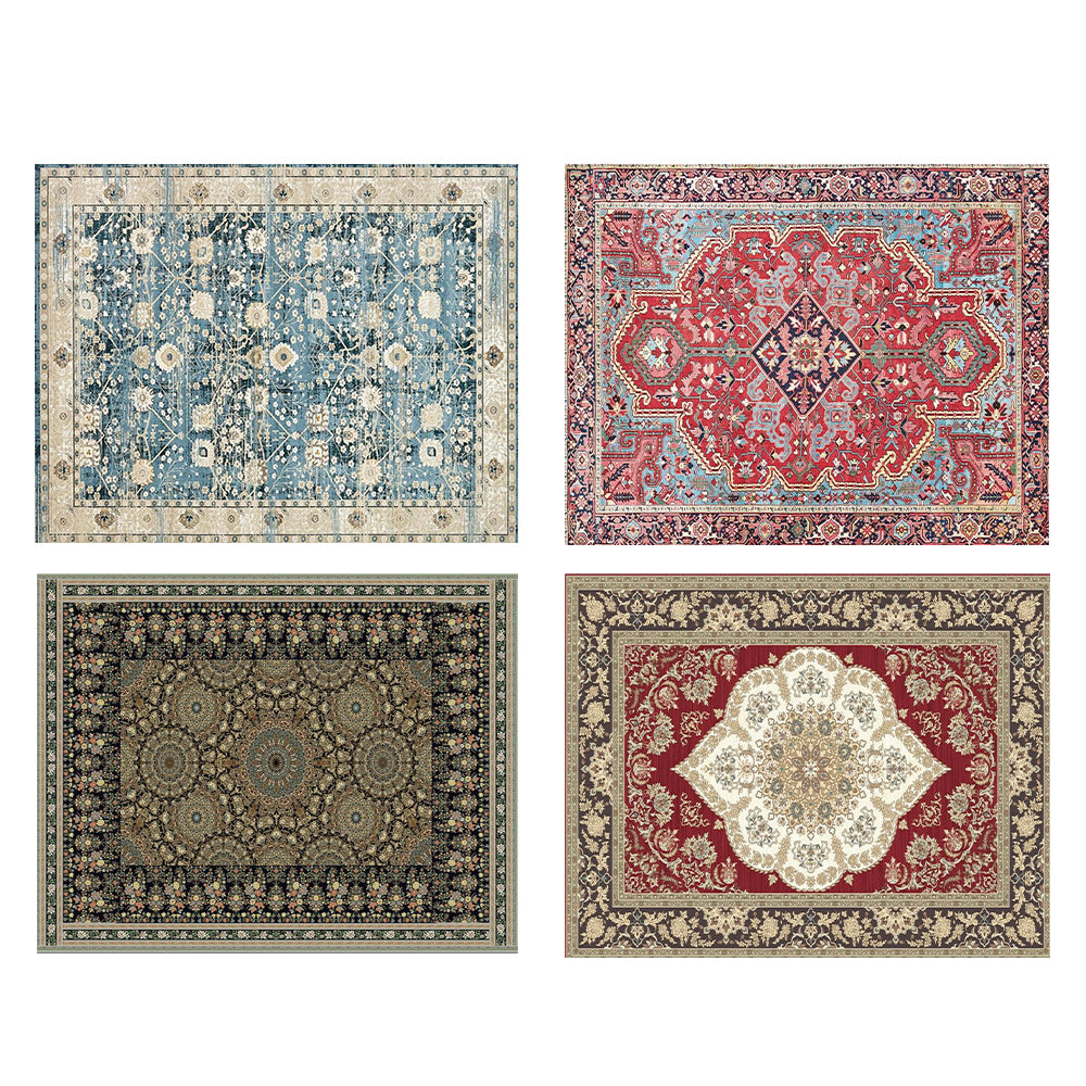 Easy to clean folding traditional carpets - Decorative Area Carpet for Home Décor