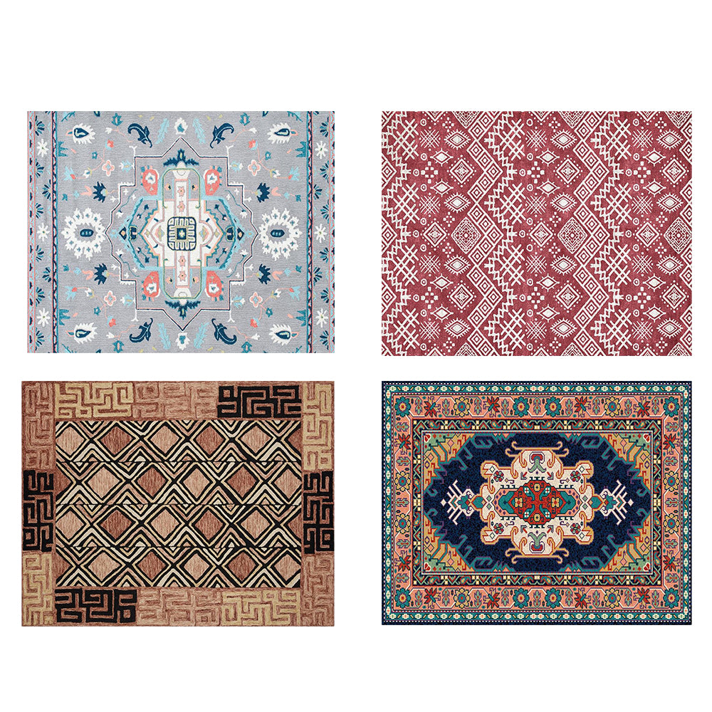 Easy to clean folding traditional carpets - Decorative Area Carpet for Home Décor