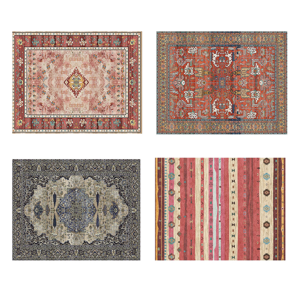 Easy to clean folding traditional carpets - Decorative Area Carpet for Home Décor