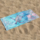 Printed Beach Towels for Vacation - Absorbent Beach Bath Towel in Individual OPP Packaging