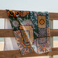 Printed Beach Towels for Vacation - Absorbent Beach Bath Towel with Round Mesh Bag