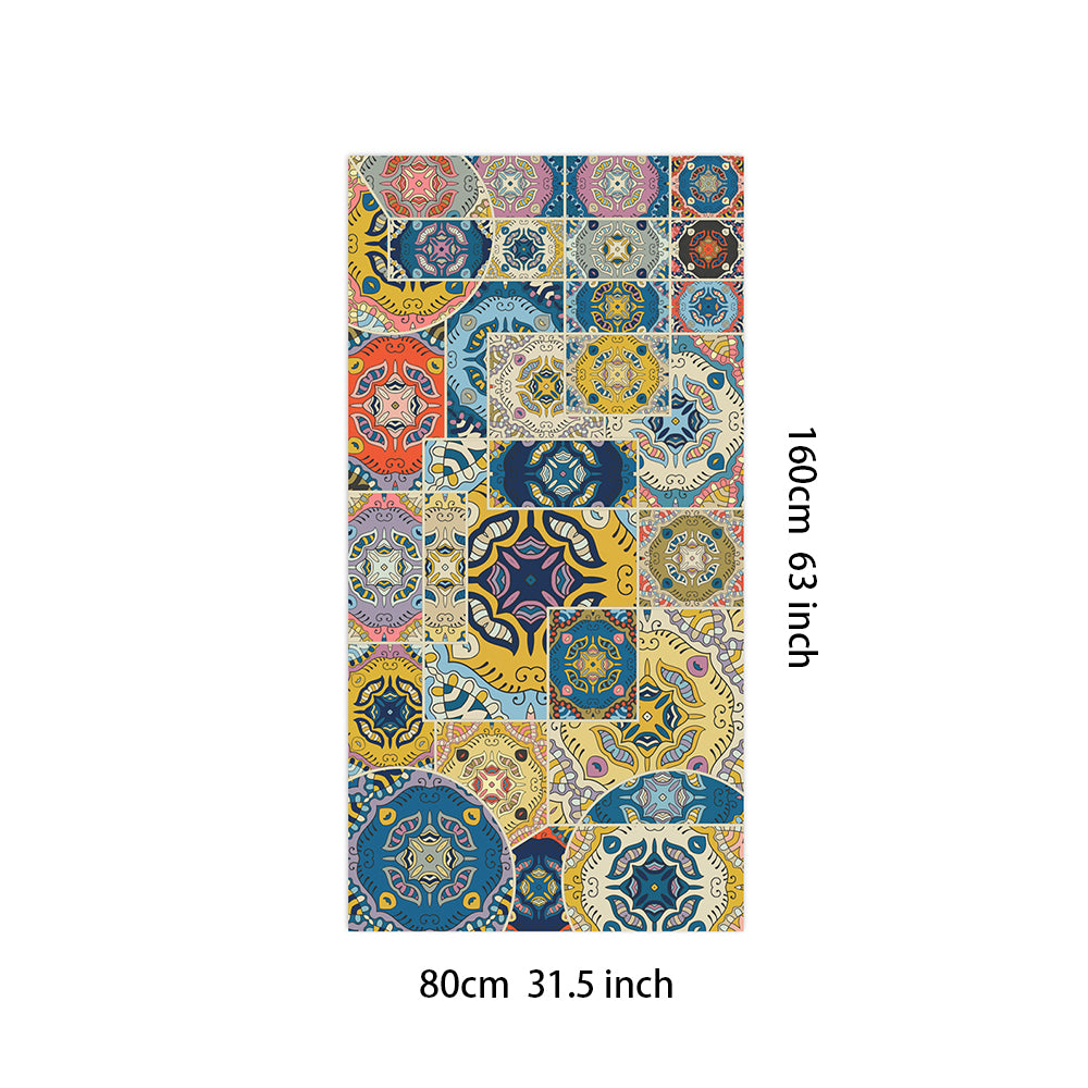 Printed Beach Towels for Vacation - Absorbent Beach Bath Towel with Square Mesh Bag Packaging