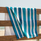 Printed Beach Towels for Vacation - Absorbent Beach Bath Towel with Square Mesh Bag Packaging