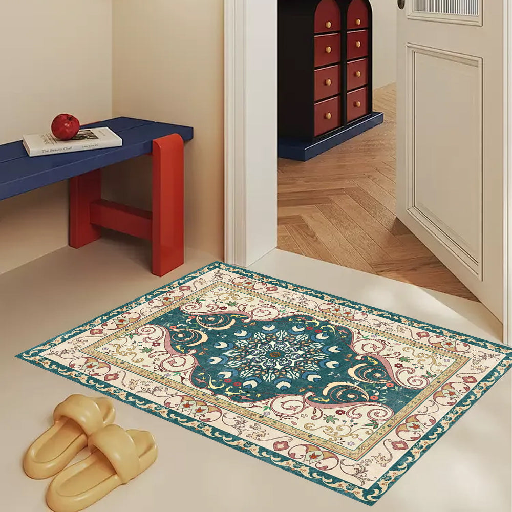 Easy to clean folding traditional carpets - Decorative Area Carpet for Home Décor