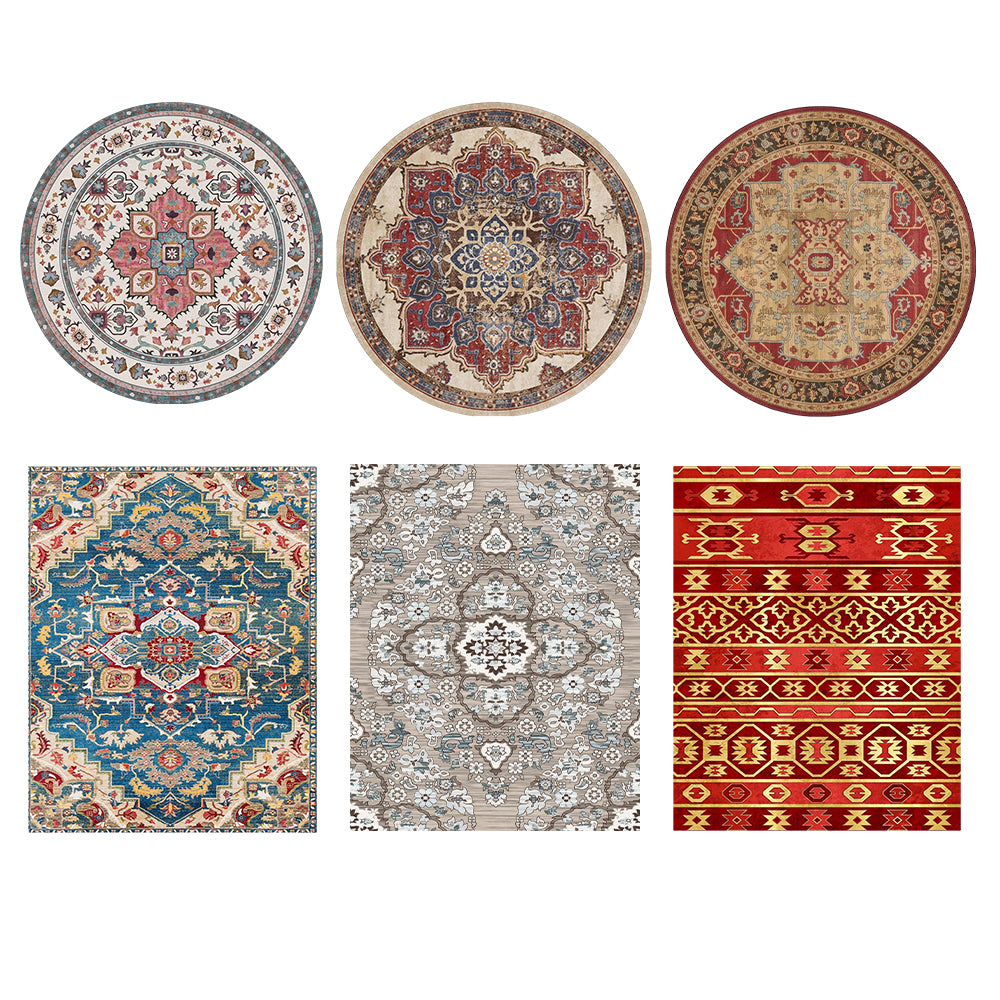 Easy to clean folding traditional carpets - Decorative Area Carpet for Home Décor