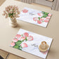 2 sets of waterproof and oil-proof placemat and coaster