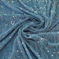 5MM Iridescent Sequin Fabric with 125cm width for DIY Crafts and Dressmaking