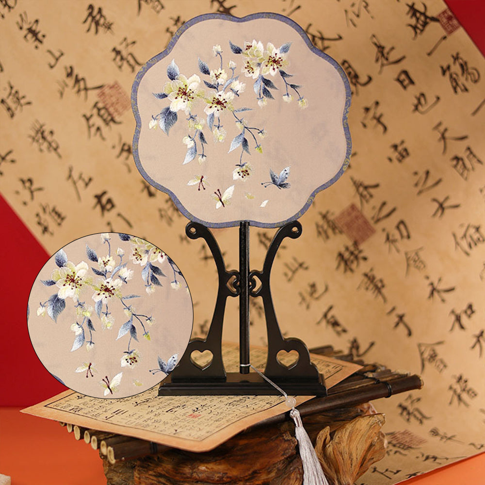 Decorative Hand Fan for Weddings, Parties, and Gifts