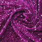 5MM Sequin Fabric with 125cm width for DIY Crafts and Dressmaking