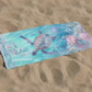 Printed Beach Towels for Vacation - Absorbent Beach Bath Towel in Individual OPP Packaging