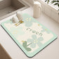 kitchen countertop absorbent dishwashing dish drain bowl and tray coaster